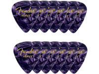 Fender 351 Shape Premium Pick Purple Motto Heavy 12 Pack Fender 351 Shape Premium Pick Purple Motto Heavy 12 Pack